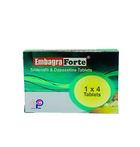 EMBAGRA FORTE X 4 TABS