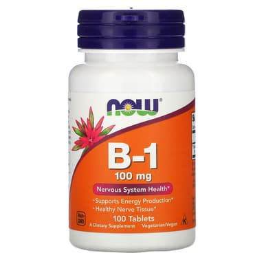 NOW FOODS VITAMIN B-1 BY 100 TABS