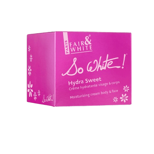 FAIR & WHITE - SO WHITE HYDRA SWEET CREAM 400ML