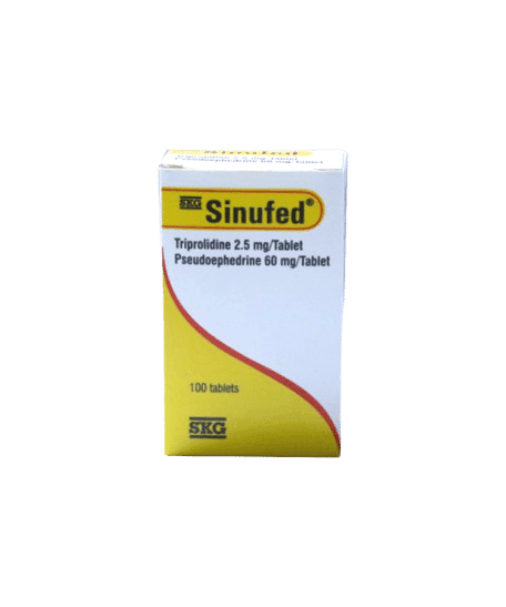 SINUFED TAB X100(BLISTER EACH )