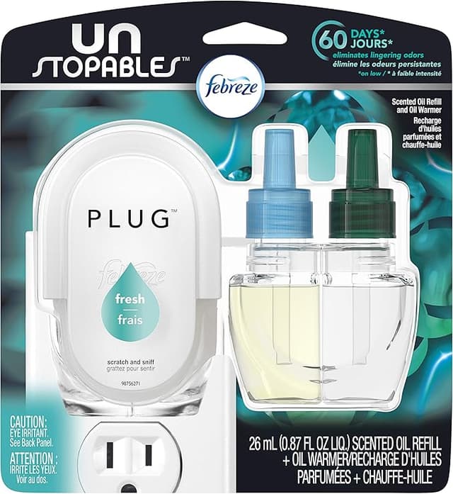 FEBREEZE UNSTOPABLE FRESH PLUGGABLE SCENTED OIL 0.87 OZ