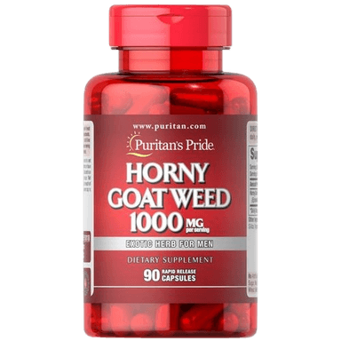 PURITAN'S PRIDE HORNY GOAT WEED 1000MG X 90 CAPS