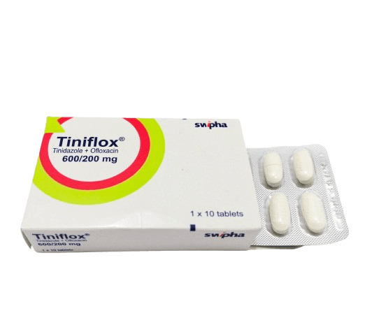 TINIFLOX 600/200MG X 20 TABS