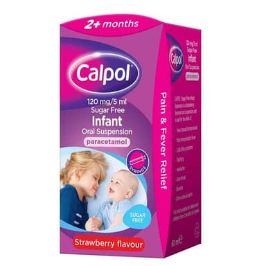 CALPOL 2+ S/S SUGAR FREE