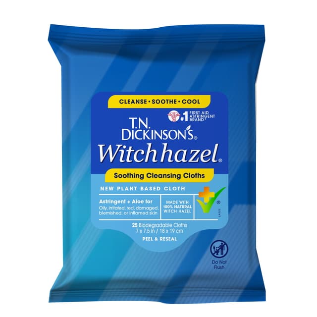 DICKINSONS WITCH HAZEL CLEANSING PADS