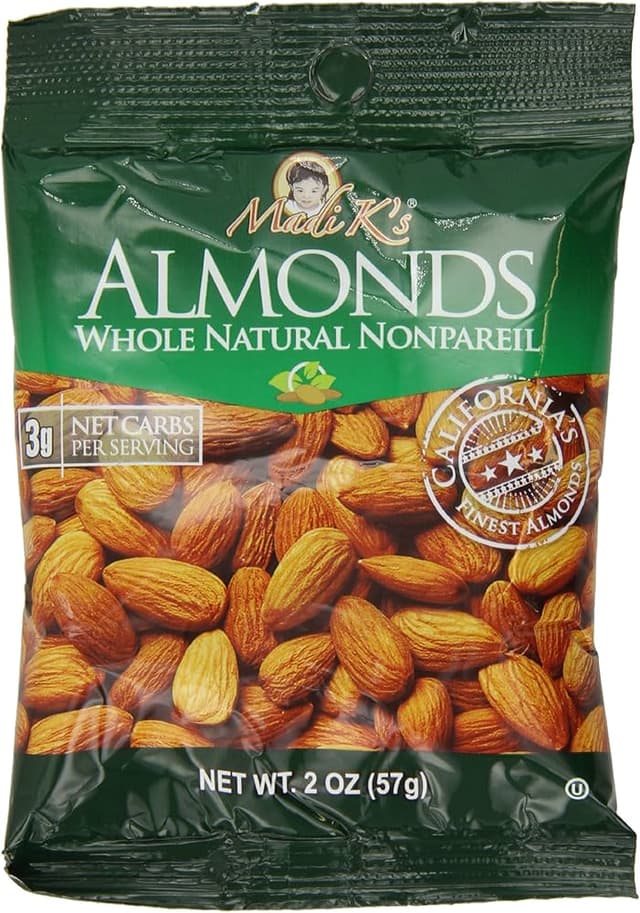 MADI K'S ALMONDS NATURAL - 57G