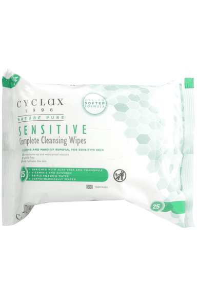 CYCLAX SENSITIVE WIPES X 25