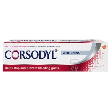 CORSODYL TOOTHPASTE WHITENING -