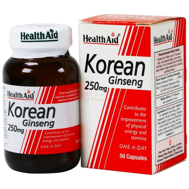 HEALTHAID KOREAN GINSENG BY 30TABS