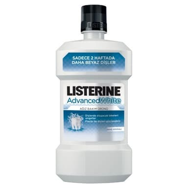 LISTERINE ADVANCE WHITE MOUTHWASH 500ML