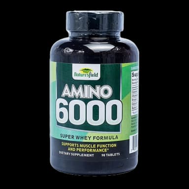 Nature's field Amino 6000 super whey formula 90 tablets