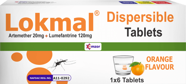 LOKMAL DISPERSIBLE TABLETS