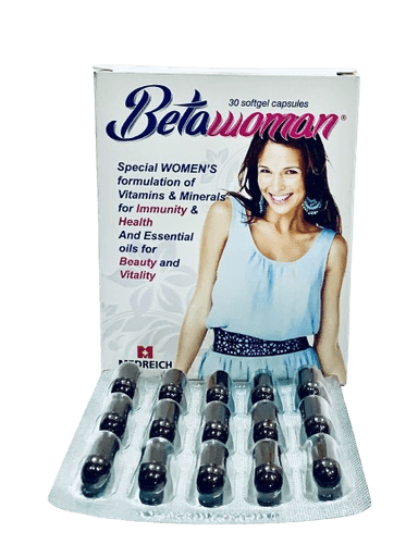 BETAWOMAN MULTIVITAMIN X30 CAPS(PACK)