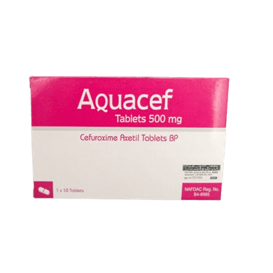 AQUACEF 500MG