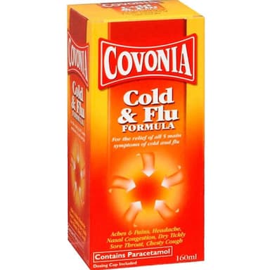 COVONIA COLD & FLU FORMULA 160ML
