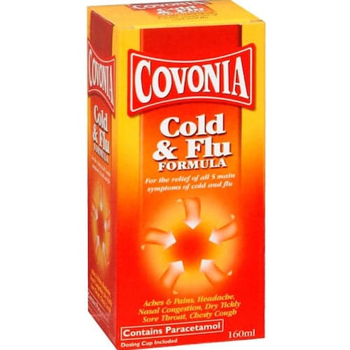 COVONIA COLD & FLU FORMULA 160ML