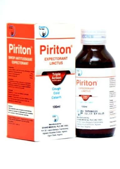 PIRITON EXPECTORANT LINCTUS(ADULT) 100ML