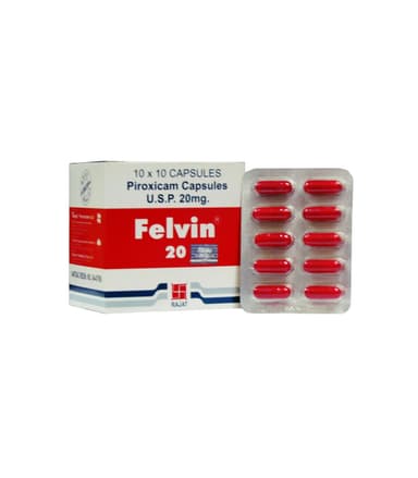 FELVIN CAPS 20MG X 10