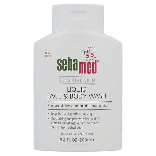 SEBAMED LIQUID FACE & BODY WASH 200ML