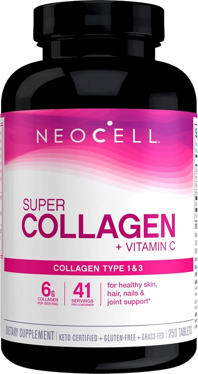 NEOCELL SUPER COLLAGEN + VITAMIN C X 250 CAPS