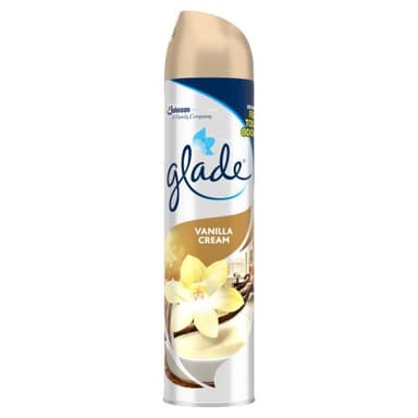GLADE AIR FRESHNER 300ML(VANILLA CREAM)