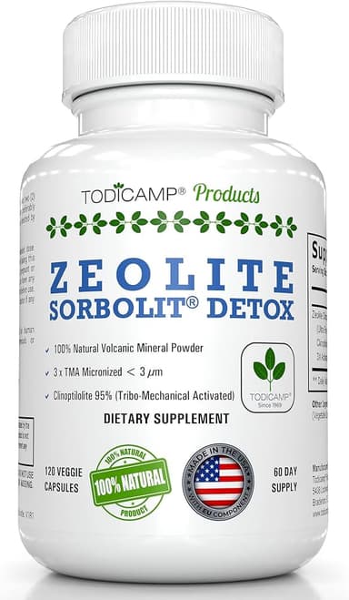 TODICAMP PRODUCTS ZEOLITE SORBITO DETOX