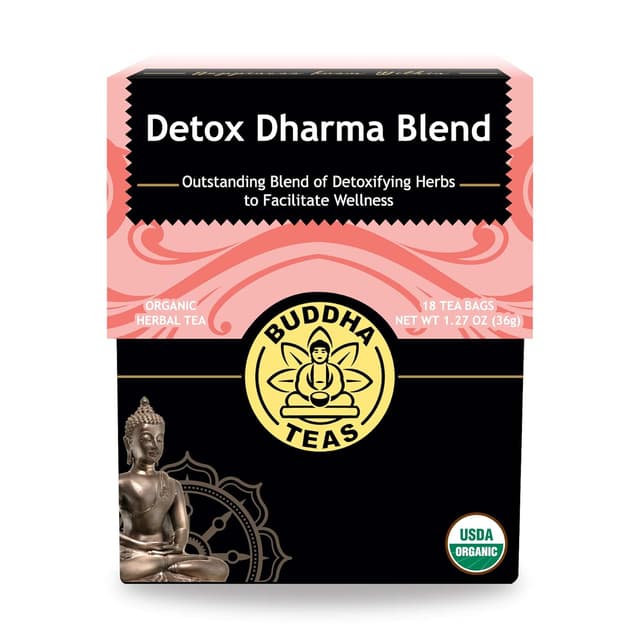 BUDDHA TEA - DETOX DHARMA BLEND 18 BAGS