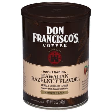 DON FRANCISCOS COFFEE - HAZELNUT MEDIUM