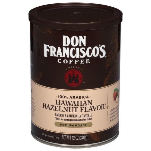 DON FRANCISCOS COFFEE - HAZELNUT MEDIUM