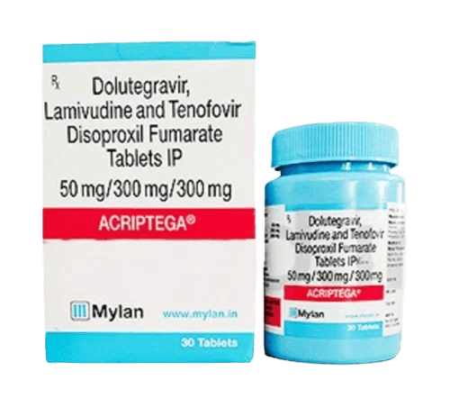 Acriptega 50mg/300mg/300mg 90 tablets