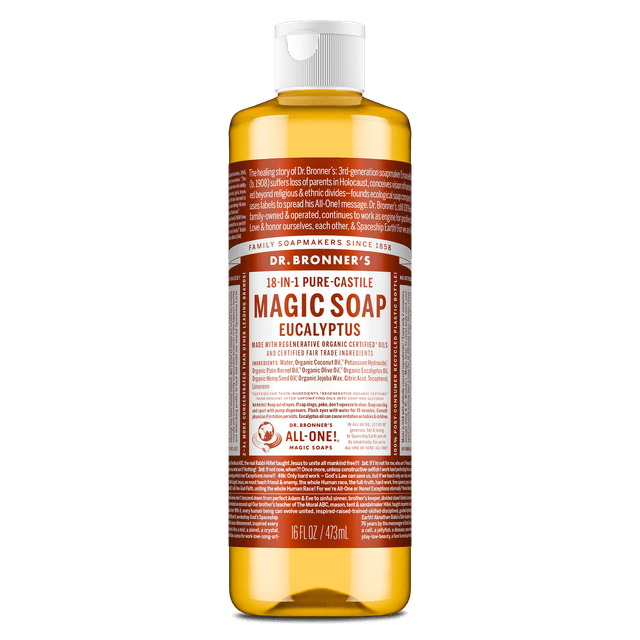 DR. BRONNER'S CASTLE HEMP EUCALYPTUS SOAP 473ML