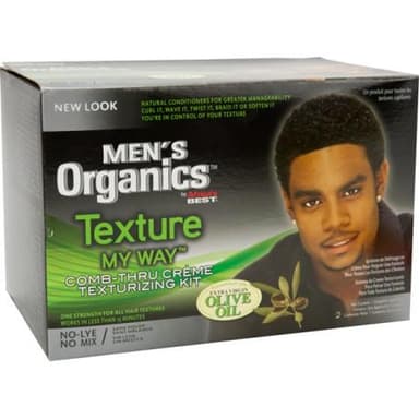 MEN'S ORGANICS TEXTURE MY WAY-COMB THRU CREME TEXTURIZING KIT