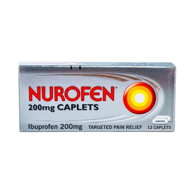 NUROFEN 200MG X 12 CAPLETS(PACK)