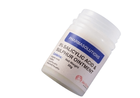 Pharmasolutions 5% Salicylic acid and sulphur ointment 30g