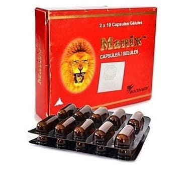 MANIX CAPSULES x 20