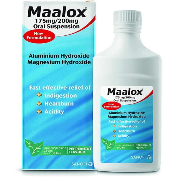 Maalox 175mg/200mg suspension