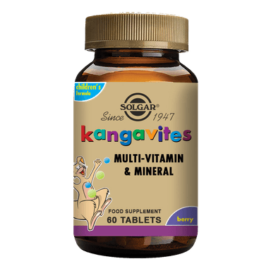 SOLGAR KANGAVITES BOUNCIN BERRY COMPLETE MULTIVITAMIN X 60 TABS