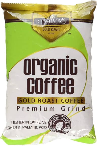 WILSON ORGANIC COFFEE- GOLD ROASTED