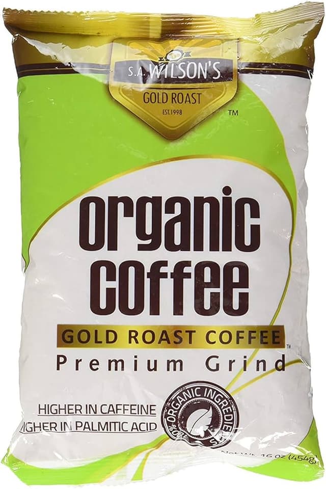 WILSON ORGANIC COFFEE- GOLD ROASTED