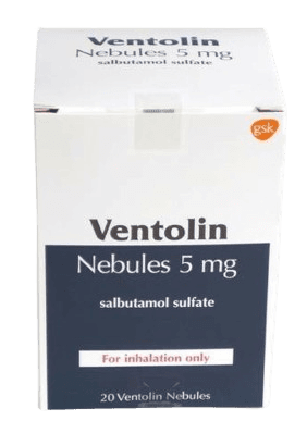 VENTOLIN NEBULES 5MG sachet