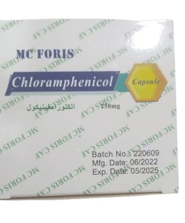 MC FORIS CHLORAMPHENICOL CAPSULE 250MG