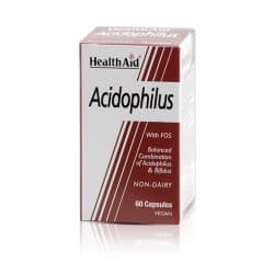 HEALTH AID ACIDOPHILUS X60 CAPS(VEGAN)