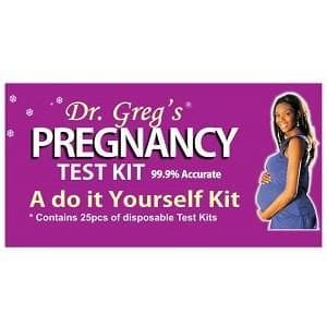 Dr Greg's pregnancy test kit