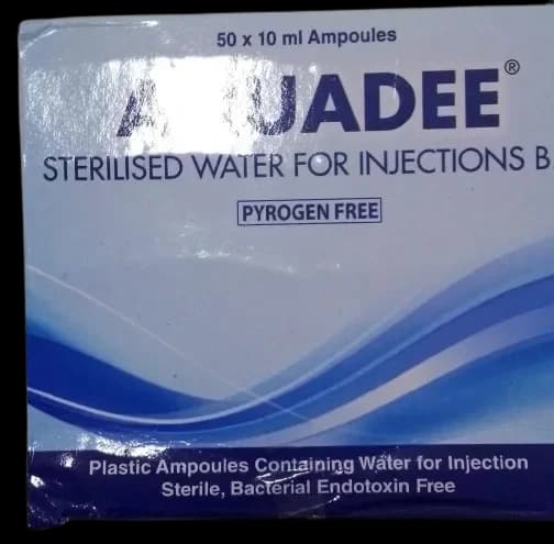 AQUADEE STERILIZED WATER FOR INJECTION
