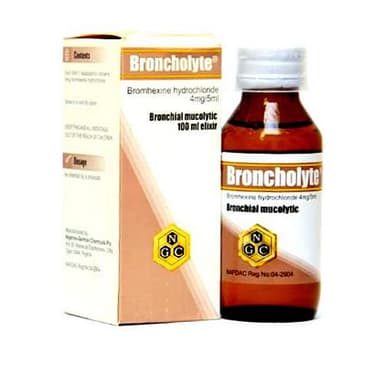 Broncholyte syrup