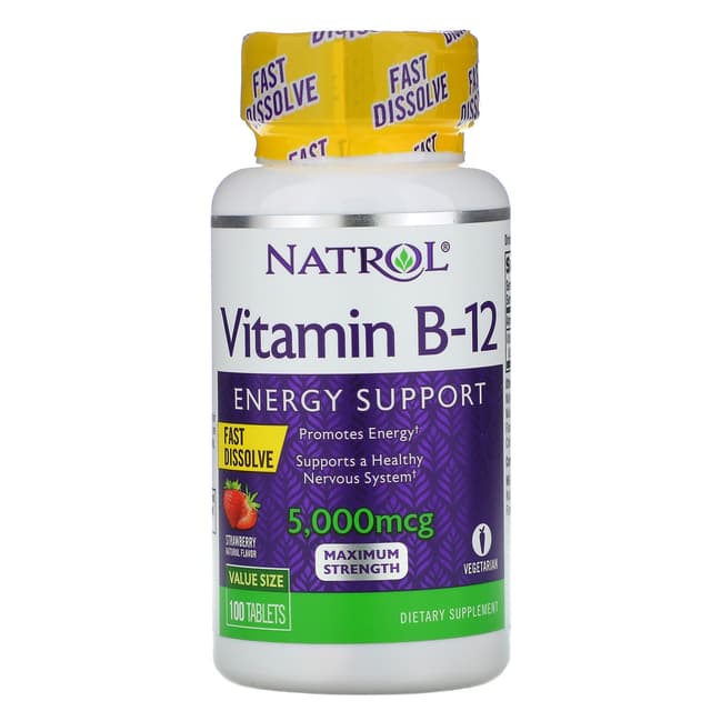 NATROL VITAMIN B-12  5000MCG FAST DISSOLVE