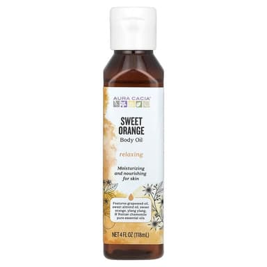 AURA CACIA RELAXING SWEET ORANGE BODY OIL 118ML