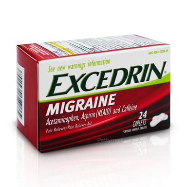 EXCEDRIN MIGRAINE X24 CAPLETS