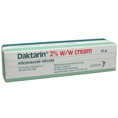 DAKTARIN 2% W/W CREAM 30G