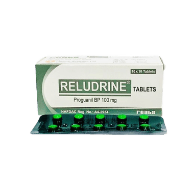 RELUDRINE PROGUANIL X 100 TAB